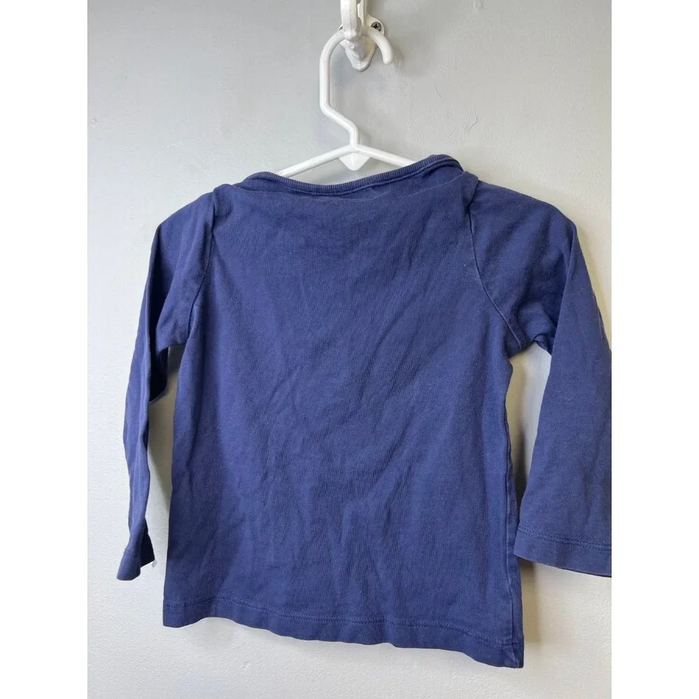 Boys Baby Boden Bear Shirt - Size 18 to 24 Months - Picture 4 of 4